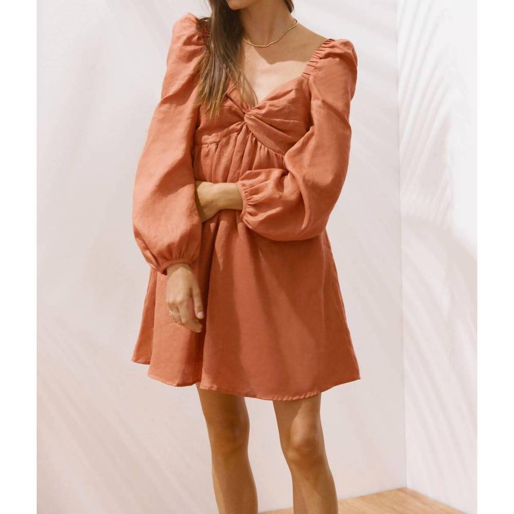 NEW SANCIA josette dress in apricot